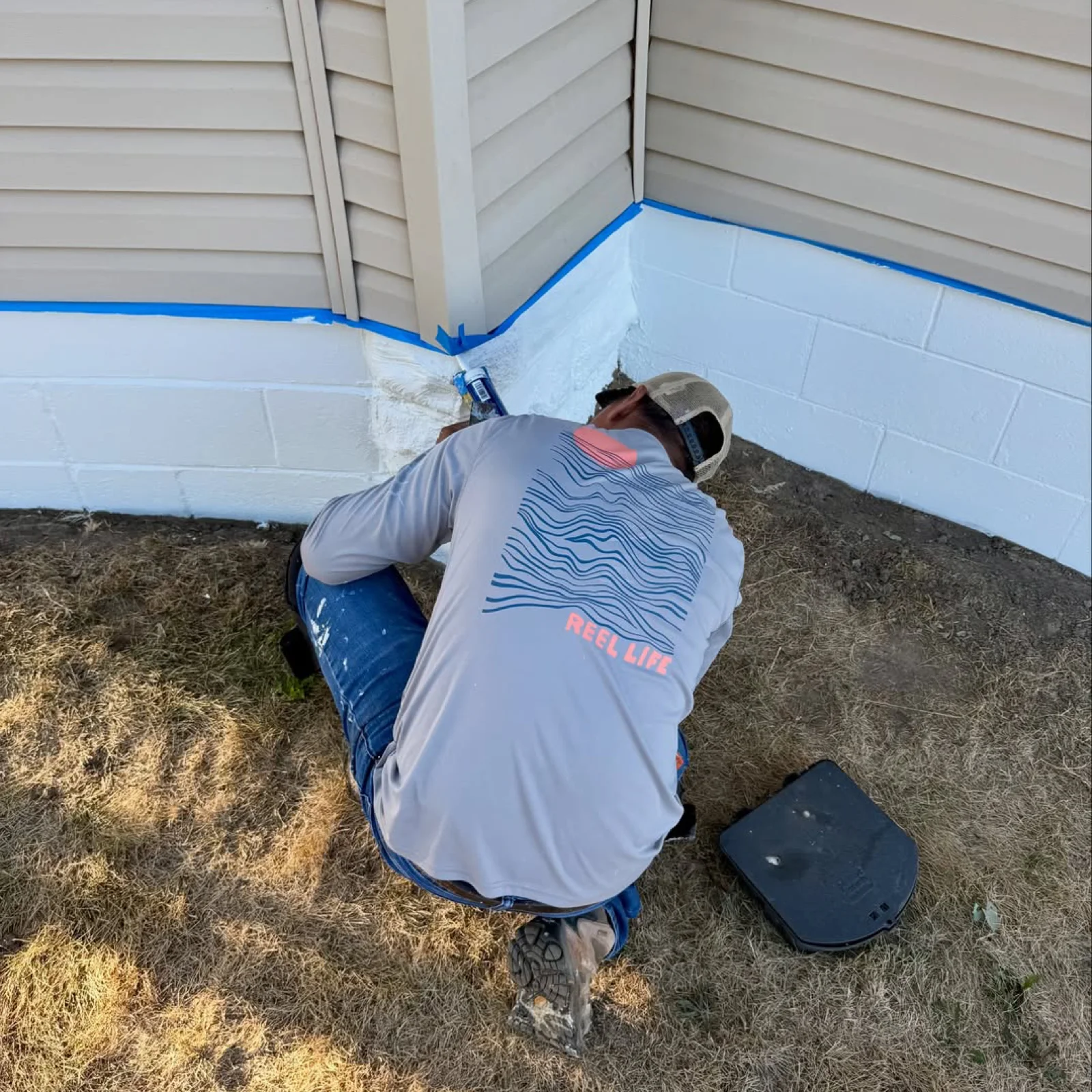 Clean Cut handyman professional at work in Springfield IL