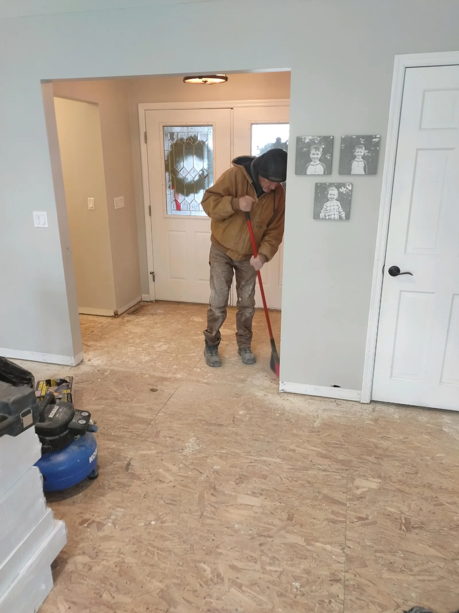 Clean Cut handyman professional at work in Springfield IL