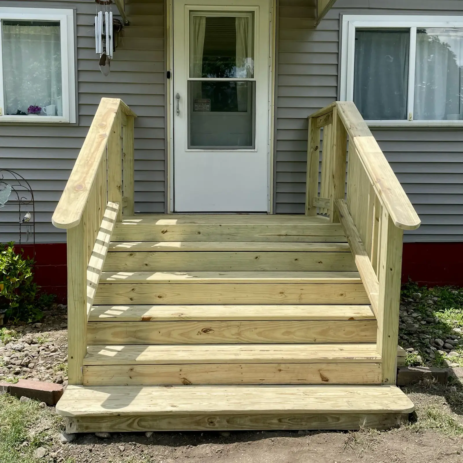Professional deck staining and restoration in Decatur Illinois