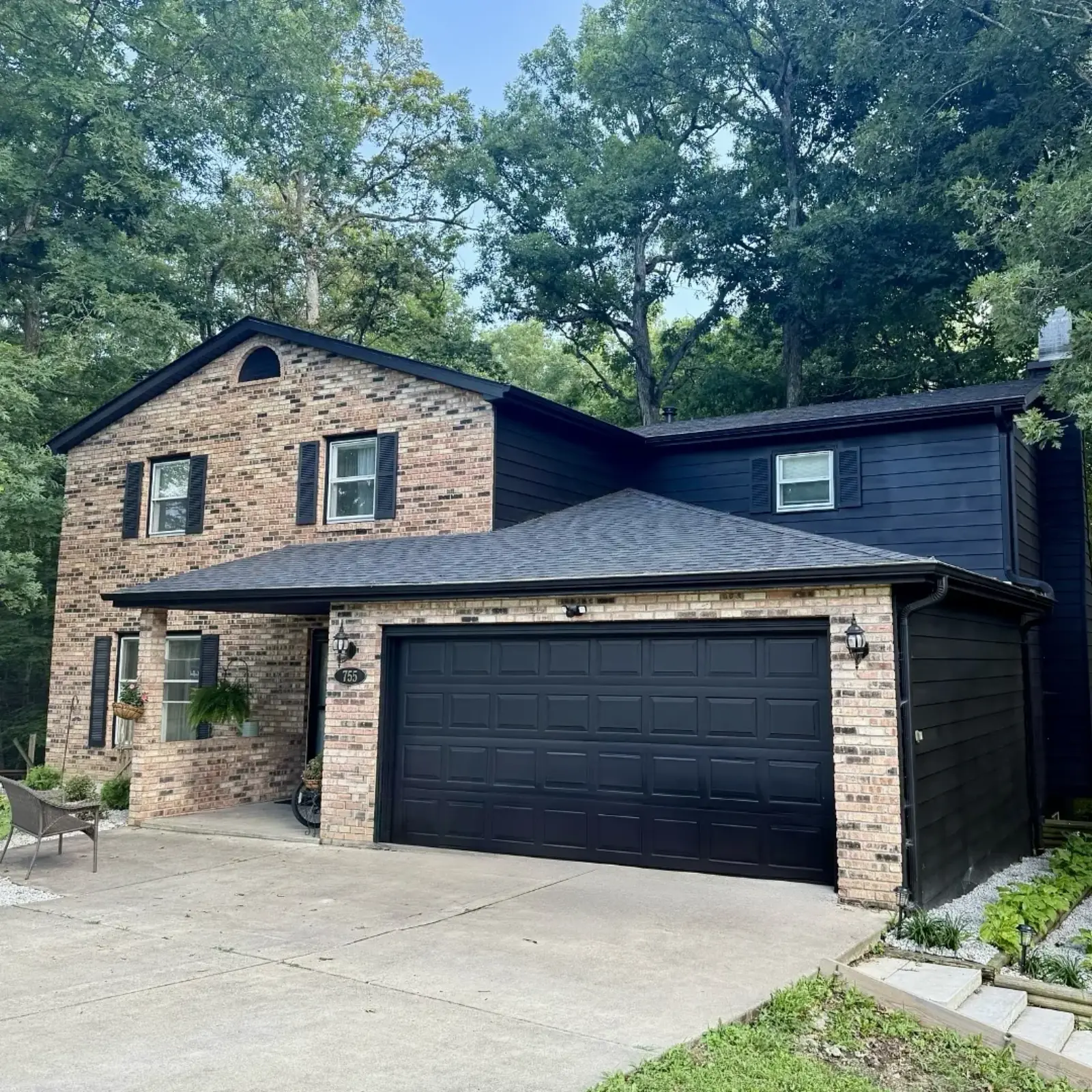 Featured exterior painting transformation in Decatur Illinois