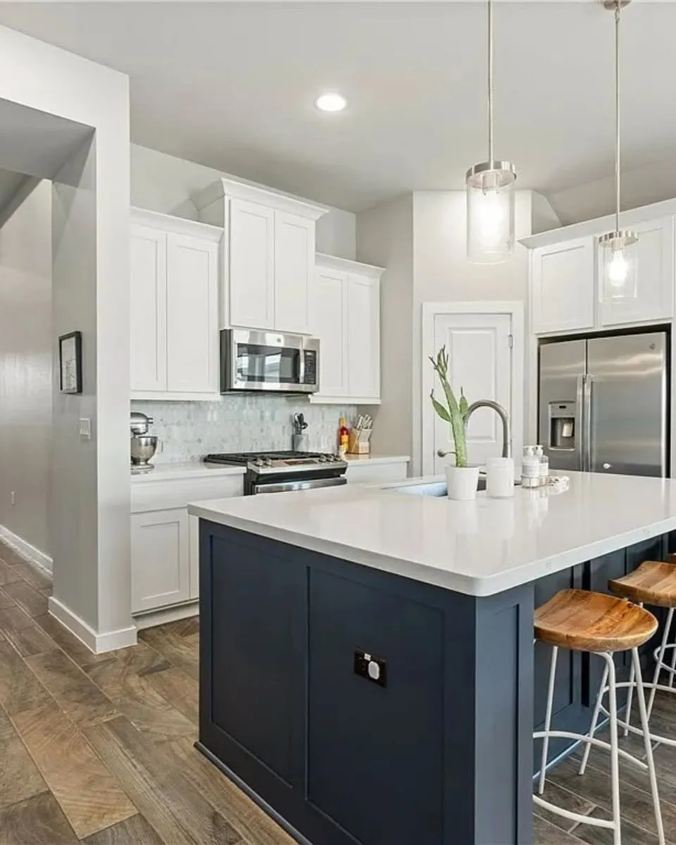 Living room interior painting transformation in Decatur